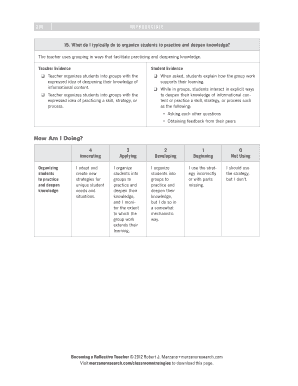 Teacher Student Grouping Practice Form