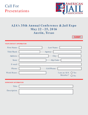 AJAs 35th Annual Conference Jail Expo Austin Texas