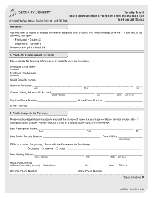 Health Reimbursement Arrangement (HRA) Indiana VEBA Plan