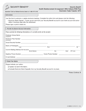 Health Reimbursement Arrangement (HRA) Indiana VEBA Plan