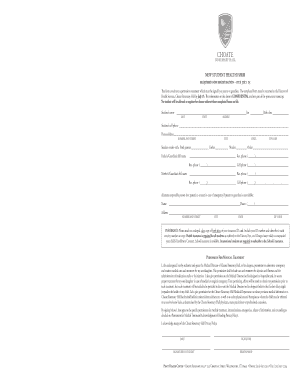 Connecticut Student Immunization Record Form