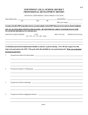 Ohio Educator Professional Development Report