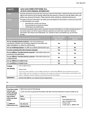 Home State Bank Privacy Notice