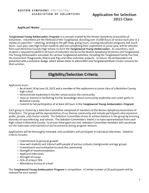Scholarship Application Form