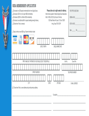 NESA Membership Application