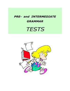 Hungarian English Grammar Test