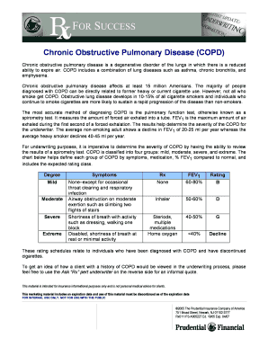 COPD Underwriting Form