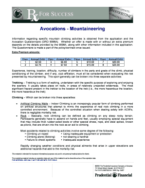 Mountaineering Activity Application