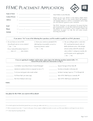 Fantasy Flight Media Center Placement Application