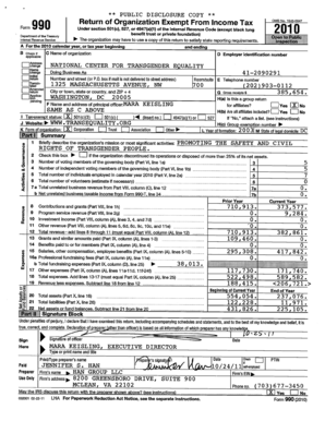 IRS Form 990 2010