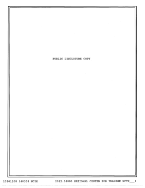 IRS Form 990 2012