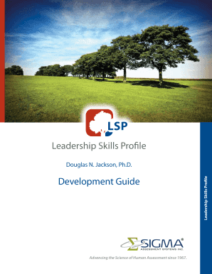 Leadership Skills Profile Development Guide