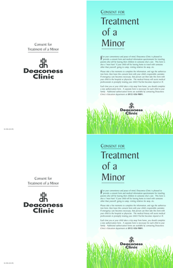 Consent for Minor Treatment