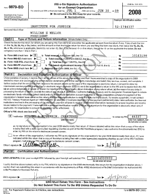 Form 990 Tax Return for Exempt Organizations
