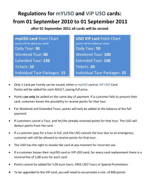 USO Card Registration Form