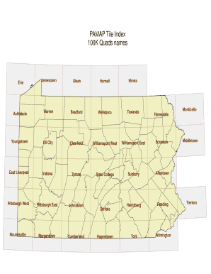Fillable Online pasda psu Map Index PDF - PASDA - pasda psu Fax Email ...