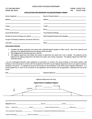 Picnic sign up sheet template - AITKIN COUNTY HIGHWAY DEPARTMENT 1211 AIR PARK DRIVE PHONE - co aitkin mn