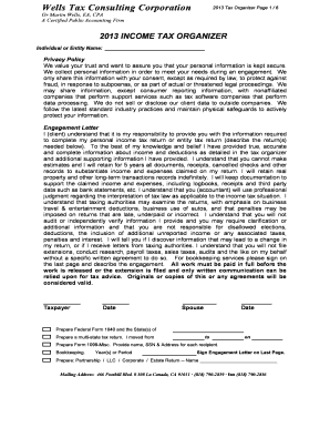 Wells Tax Consulting Corporation