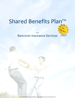 Shared Benefits Plan Employer Application & Adoption Agreement