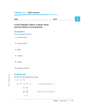 Math Skills Practice Worksheet