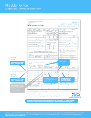 CMS-1500 Health Insurance Claim Form