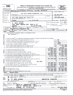 Form 990 Tax Exemption Return