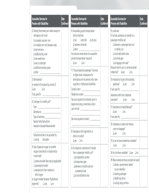 Accessible Services Request Form