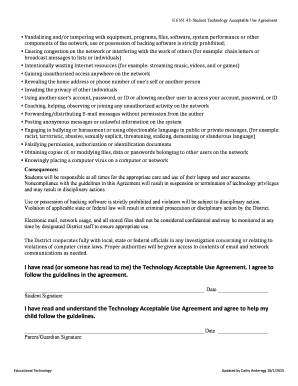 North Slope Borough Student Technology Acceptable Use Agreement