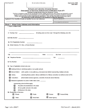 FCC Form 471