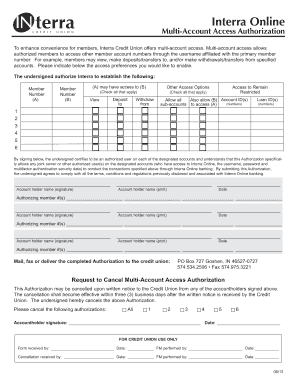 Interra Multi-Account Access Authorization