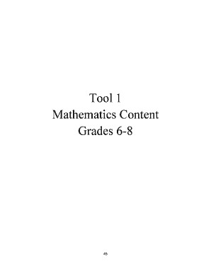 CCSSM Curriculum Analysis Tool