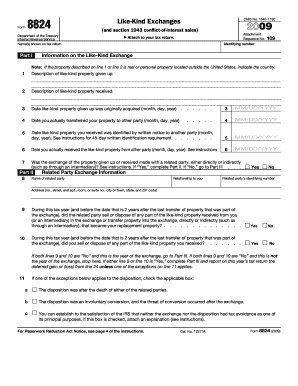 IRS Form 8824 Workbook