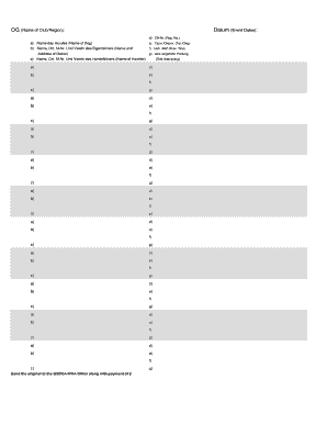 Bewertungsliste