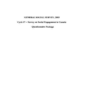 General Social Survey 2003
