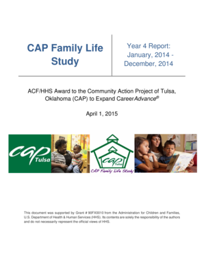 CAP Family Life Study Year 4 Report - CAP Tulsa - captulsa