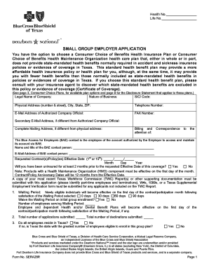 Small Group Employer Application