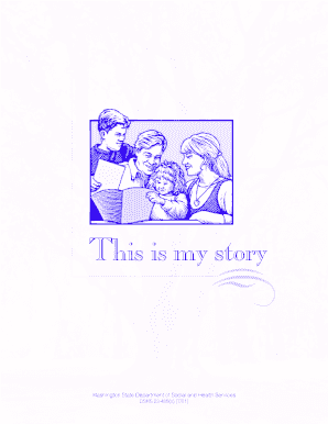Washington State Foster Care Child Information Form