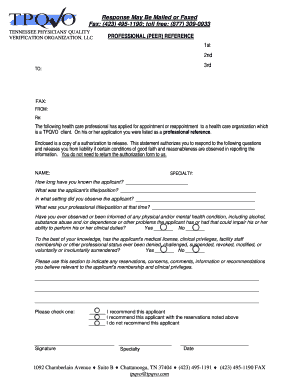 TENNESSEE PHYSICIANS QUALITY VERIFICATION ORGANIZATION LLC