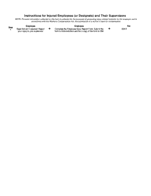 Employee Injury Report Form