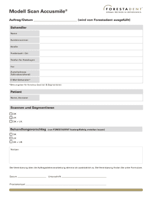 Modell Scan Accusmile®