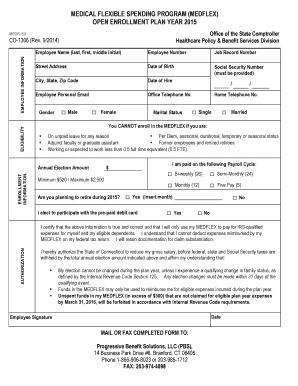 MEDFLEX Enrollment Form