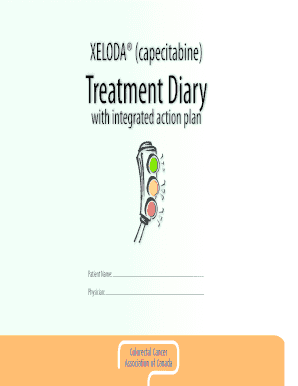 Xeloda Treatment Diary