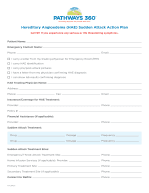 Hereditary Angioedema Action Plan