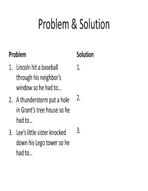 Reconstruction Worksheet
