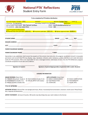 Resolution example - Student Entry Form - Fry Elementary School - fry ipsd