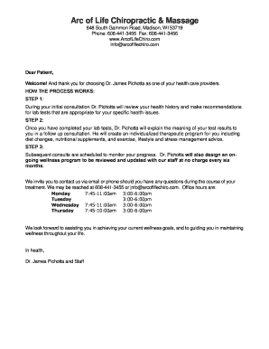New Patient Paperwork