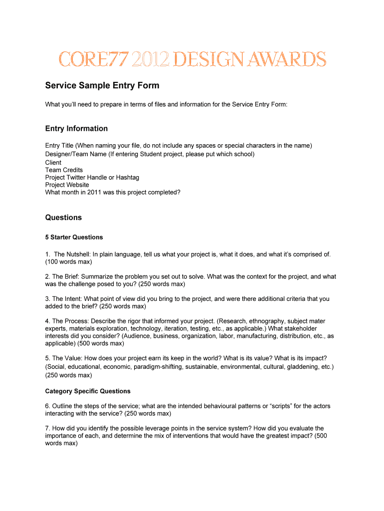 Form preview