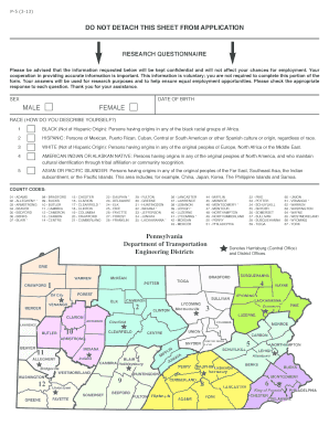 PennDOT Internship Application Form