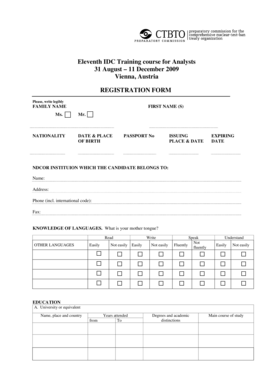 Form preview
