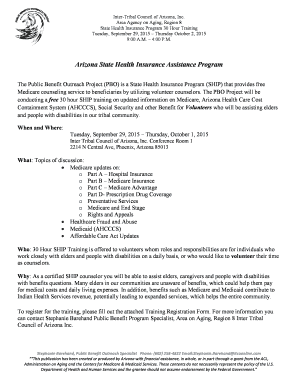 Arizona State Health Insurance Assistance Program